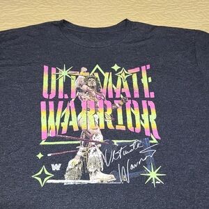 Retro Ultimate Warrior WWF wrestling T shirt size 2XL